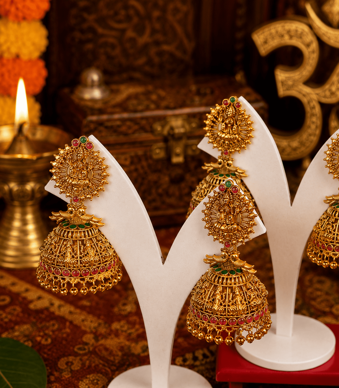 6618-cluster-devi-bird-heavy-jhumka
