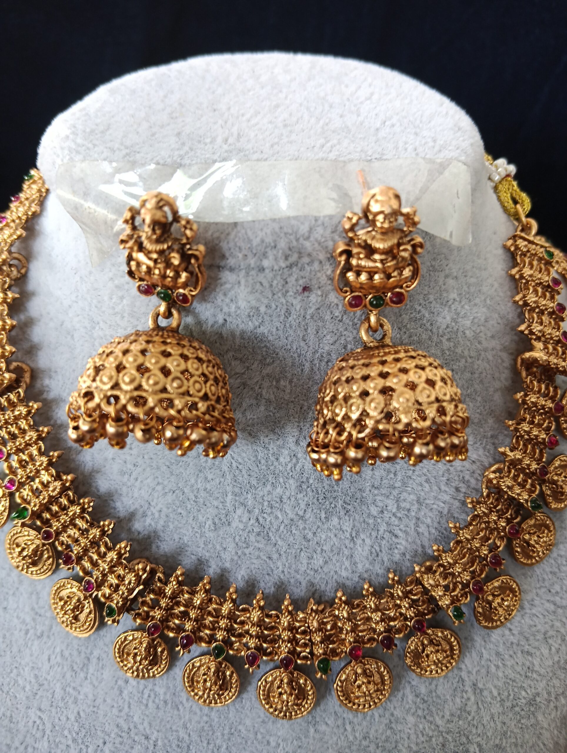 6615-traditional-kasu-mala-temple-jewellery-combo-set-with-jhumka