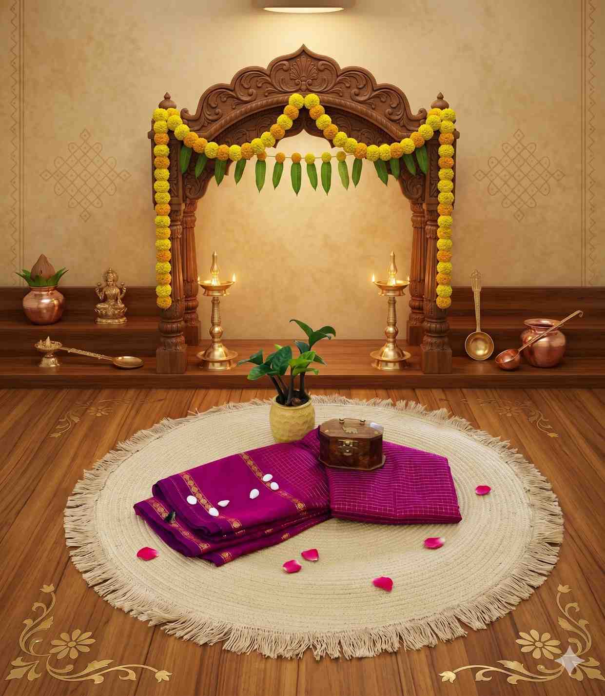2202-Arani-checks-sarees-purple