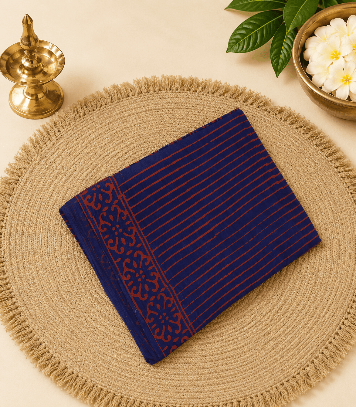 2276-navy-blue-and-orange-hand-block-printed-daily-wear-mul-cotton-saree