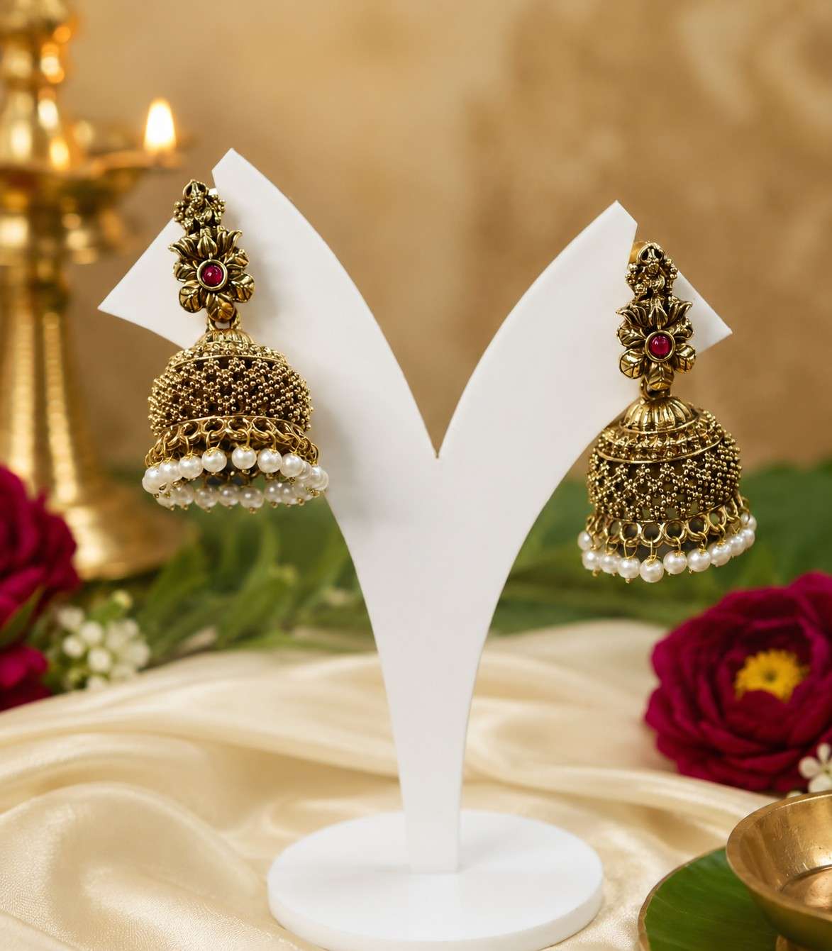 6628-traditional-antique-jeellery-set-with-jhumka